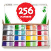 Crayola Broad Line Markers Classpack, 256 count, 16 colors contents. 256 markers